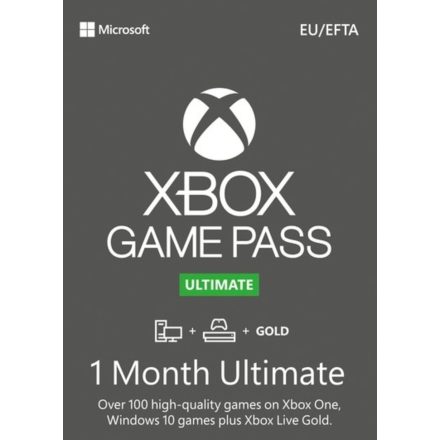 Xbox Game Pass Ultimate 1 hónapos előfizetés (DIGITÁLIS KÓD) 