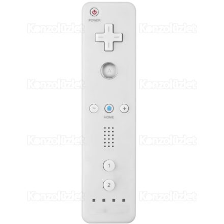 Wii Remote vezeték nélküli mozgásérzékelős kontroller Nintendo Wii és Wii U konzolokhoz [Fehér] Eredeti