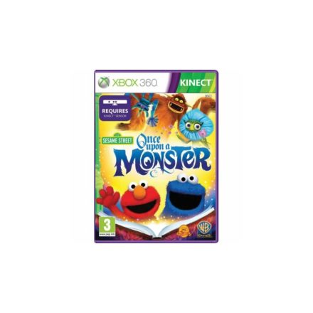 Kinect Sesame Street Once Upon a Monster Xbox 360