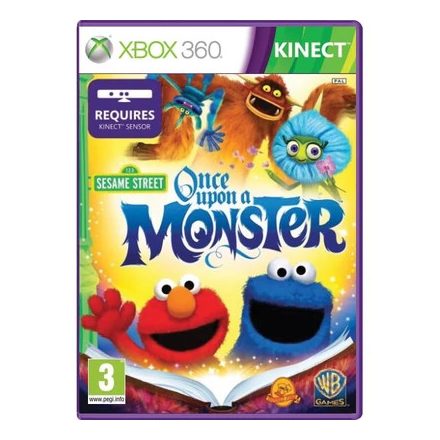 Kinect Sesame Street Once Upon a Monster Xbox 360