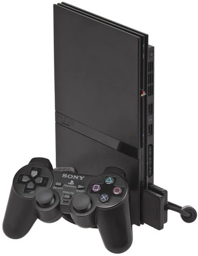 Playstation 2 Slim konzol PS2 + ajándék játék