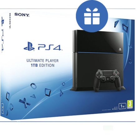 PLAYSTATION 4 1 TB PS4 (HASZNÁLT) + ajándék játék