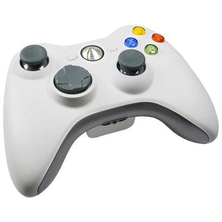 Xbox 360 Wireless Controller Fehér (vezeték nélküli kontroller)