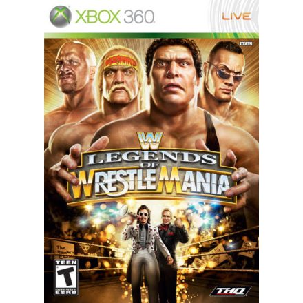 WWE LEGENDS OF WRESTLEMANIA XBOX 360