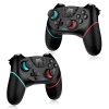 2 db Nintendo Switch/Switch Lite/Switch OLED-del kompatibilis vezeték nélküli kontroller, dupla Turbo vibrációval, 6 tengely, újratölthető fekete