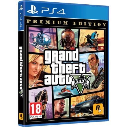 GRAND THEFT AUTO V PREMIUM EDITION GTA V PS4