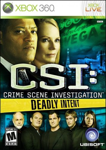 CSI - Deadly Intent Xbox 360