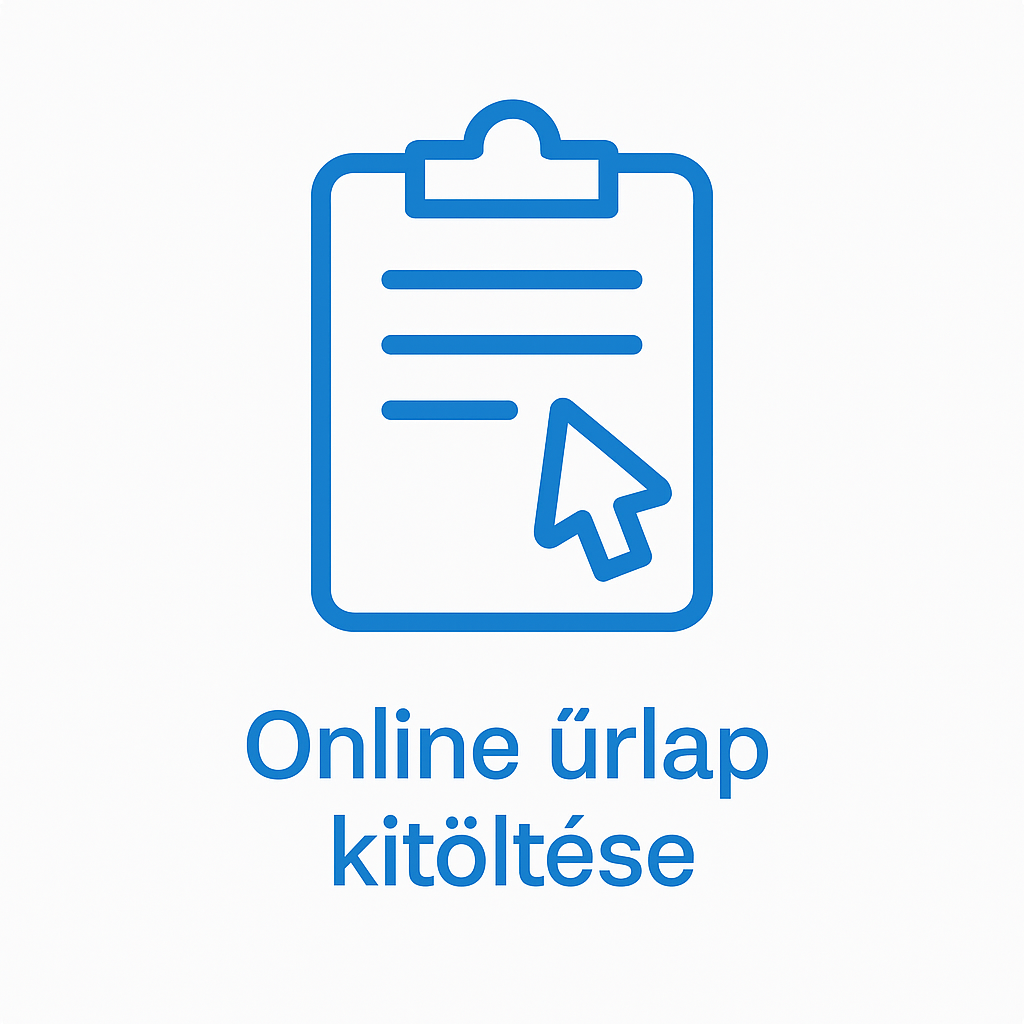 Online űrlap kitöltése